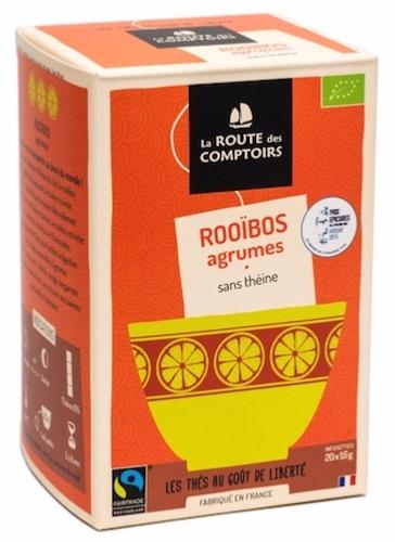 Rooibos Agrumes Bio - Boite de 20 sachets