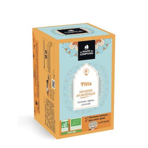 Infusion Ayurvédique Pitta Bio - Boite de 20 sachets